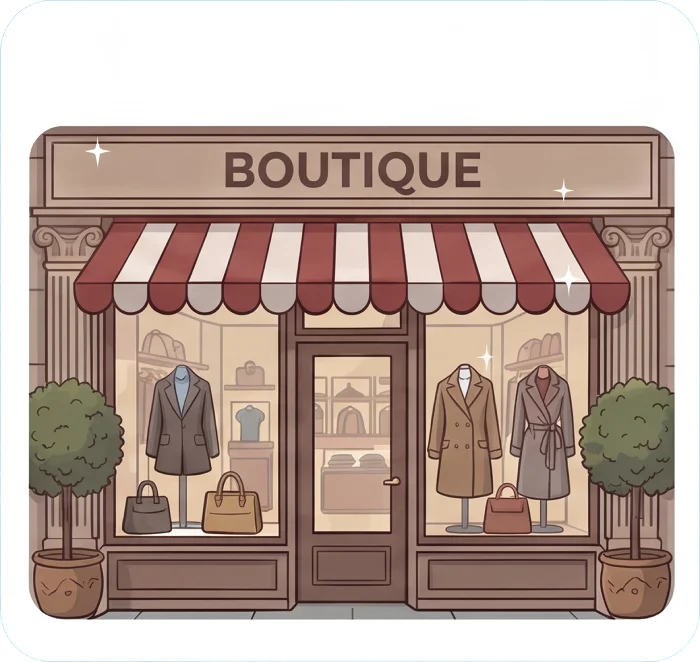 Pulizie negozi e boutique